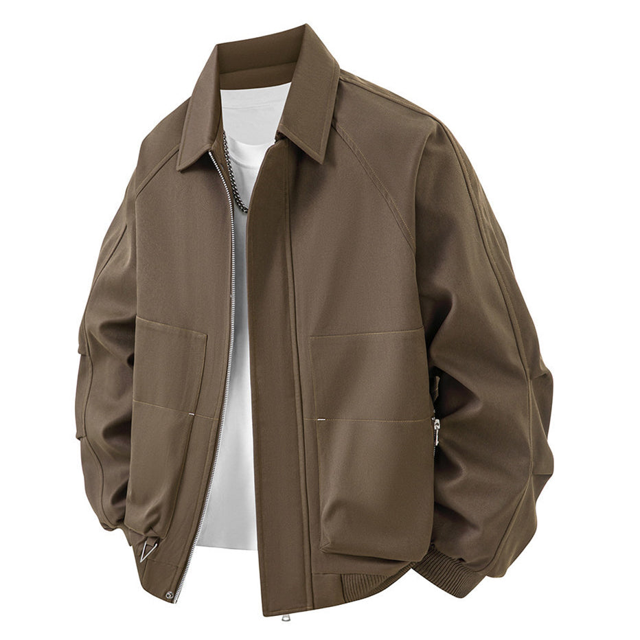 Casual and versatile men's wear - Small jeep green and brown Spring and Summer styles