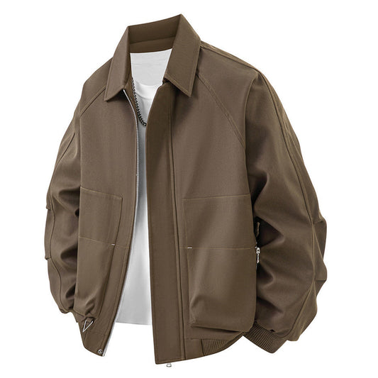 Casual and versatile men's wear - Small jeep green and brown Spring and Summer styles